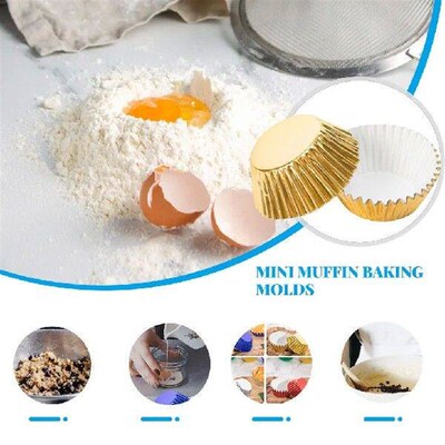 100pack/lot Non-Toxic Cupcake Paper Liners Non-Stick Muffin