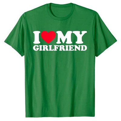 I Love My Girlfriend Shirt I Heart My-Girlfriend Shirt GF T-