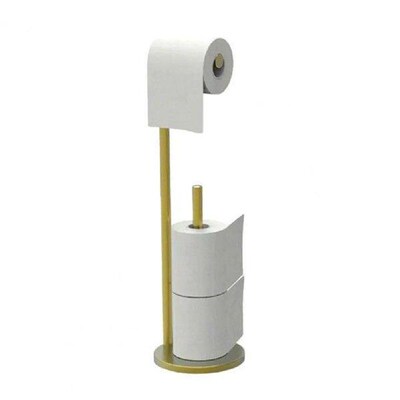 Freestanding Toilet Paper Holder with Non-Slip Stable Base