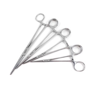 新华止血弯钳不锈钢眼皮持针器夹针钳粗细针钓鱼兽用宠物拔毛钳