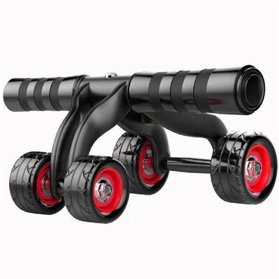 Four Wheels Abdominal Wheel Ab Rollers Fitness Waist and