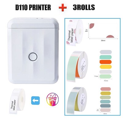 Niimbot Thermal Label Printer Desktop Convenient and Clearin