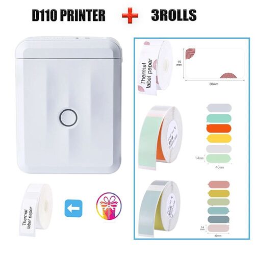 Niimbot Thermal Label Printer Desktop Convenient and Clearin