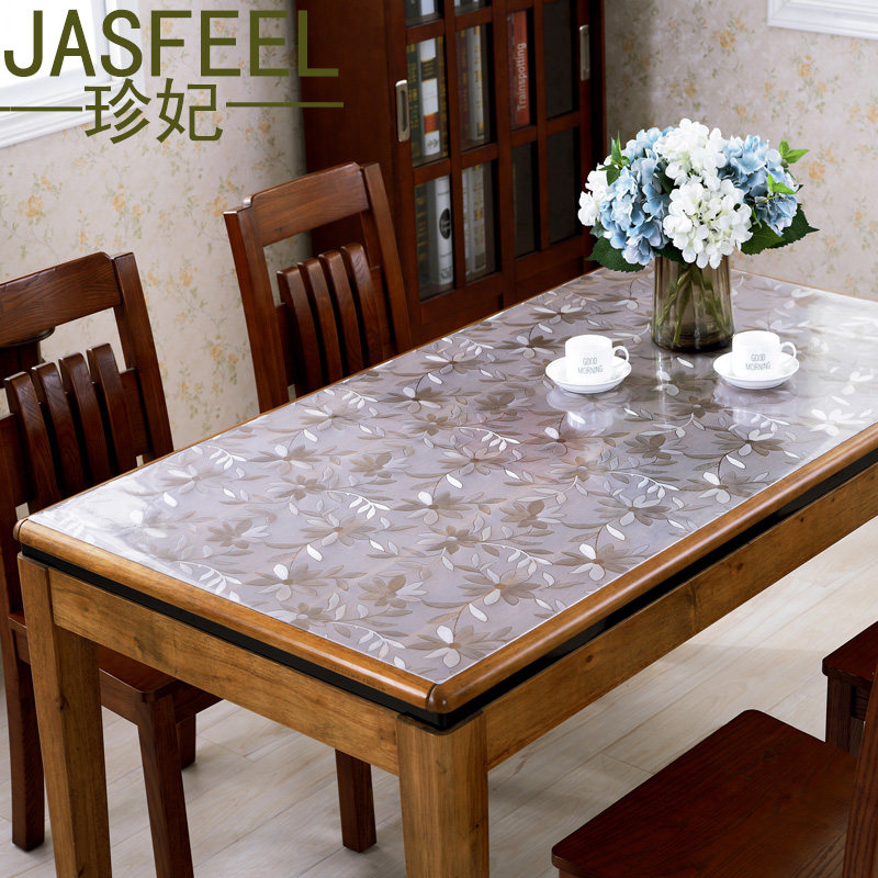 加厚pvc防水桌布免洗防烫软塑料玻璃餐桌垫茶几垫台布纯黑磨砂垫,居家布艺,桌布,淘宝优惠券,粉丝福利购,淘宝优惠卷