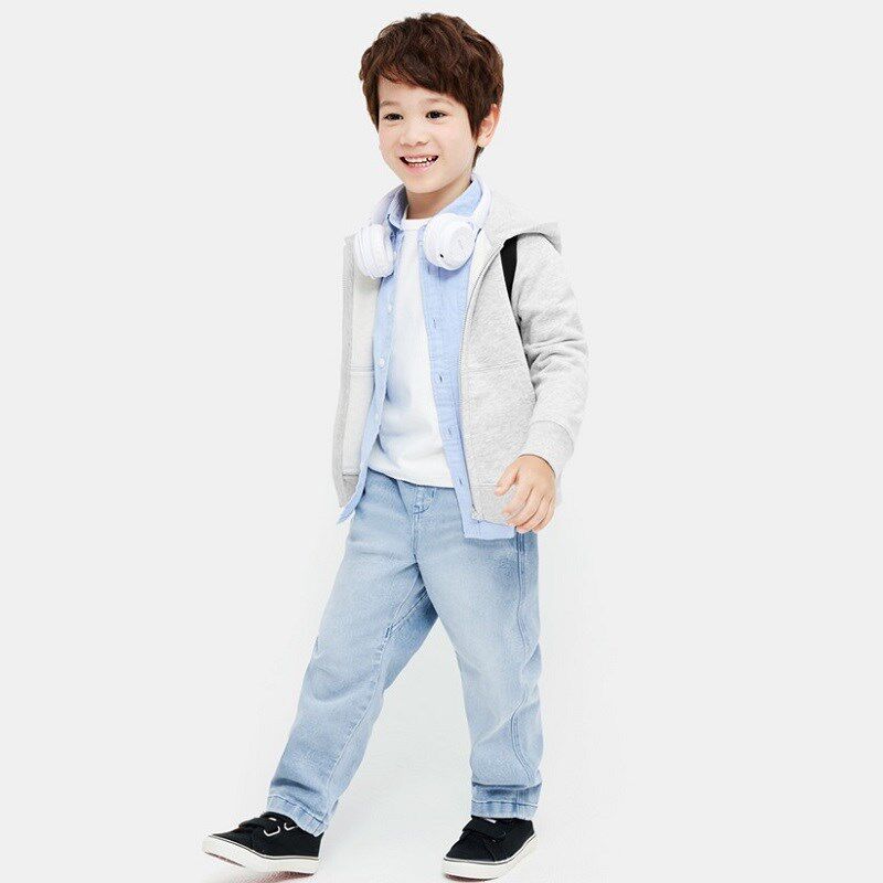 2024新款男童秋装儿童早秋薄外套春秋童装女孩拉链连帽衫中大童棉