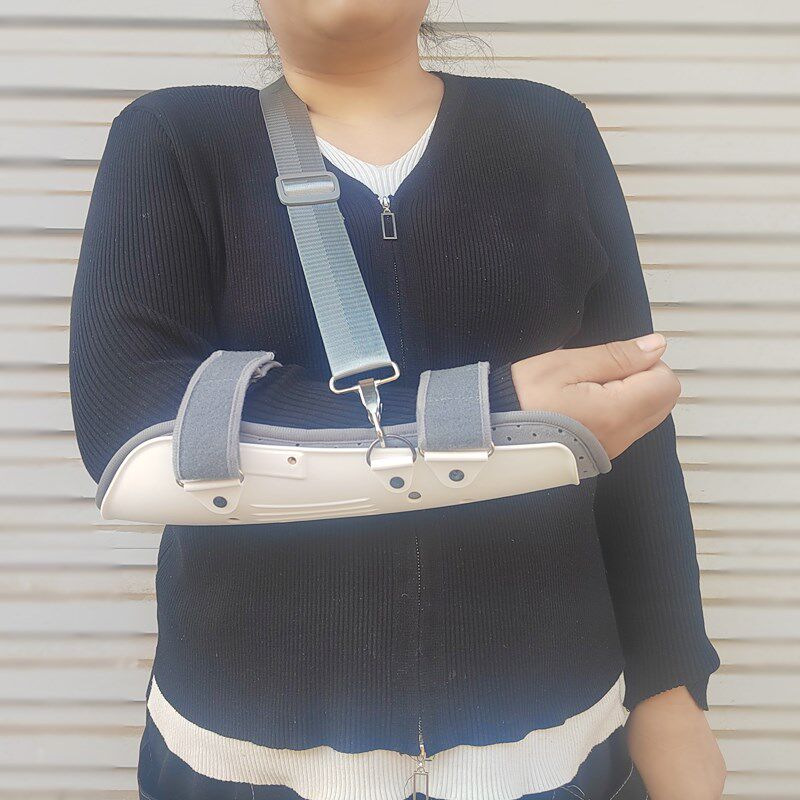 前臂护具 手腕骨裂固定器 小臂支具 吊手臂带 康复 保护 吊托透气