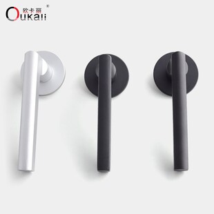 室内门入户门房间木门卧室门锁全套家用静音磁吸通用型分体式锁具