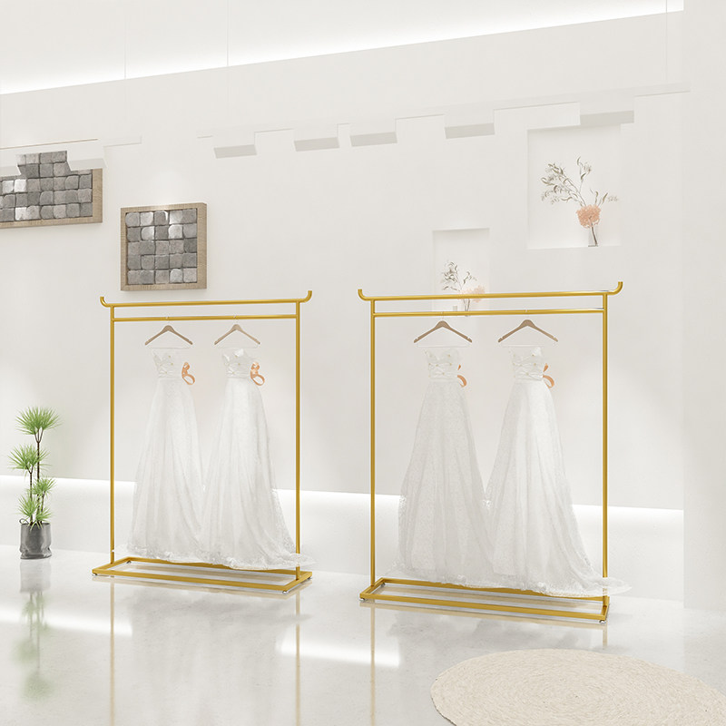 轻奢婚纱架子落地式高档大拖尾礼服秀禾挂衣架网红婚纱店侧挂架,商业/办公家具,服装展示架,淘宝优惠券,粉丝福利购,淘宝优惠卷