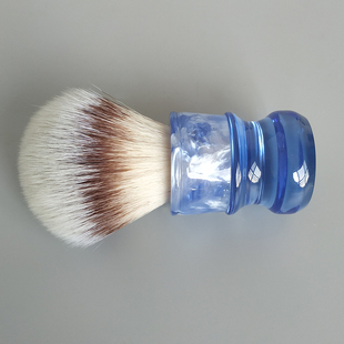 帝诗男士剃须刷冰蓝A2S柔软人造丝剃须刷胡刷剃须皂泡沫刷胡刷