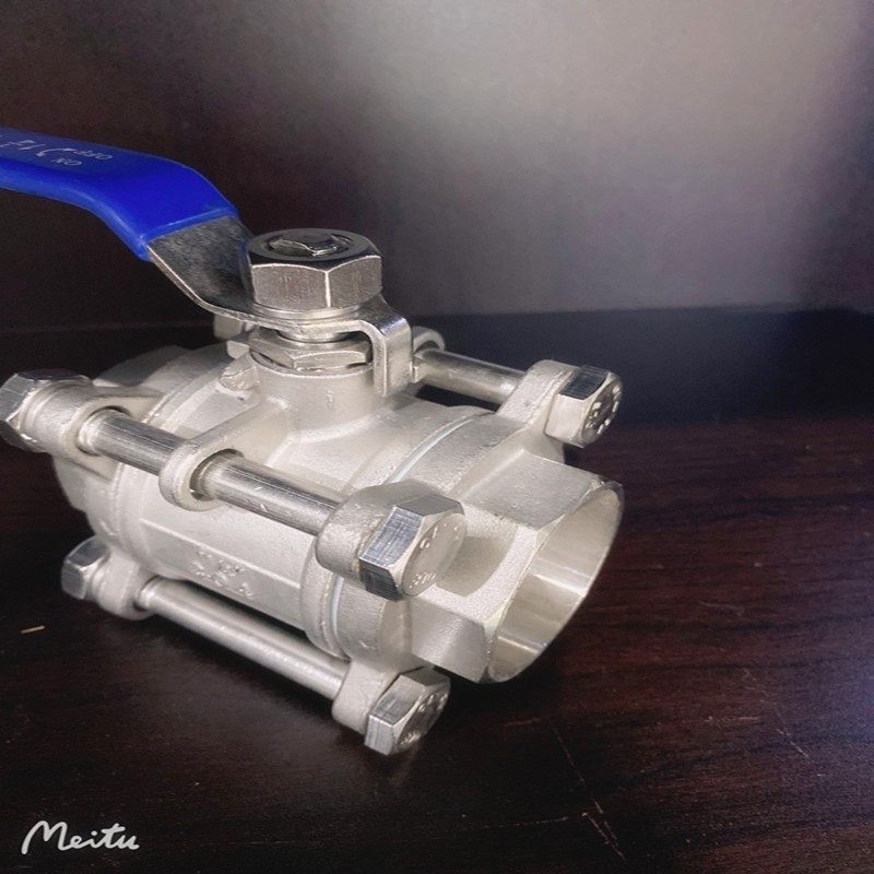 304不锈钢三片式承插焊球阀316焊接套焊焊接球阀4分 6分 1寸 2寸