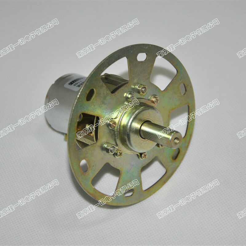12V 1转 1rpm/min 齿轮减速电机 12V减速电机马达 金属齿减速马达