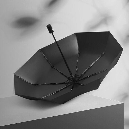 Automatic UV Umbrella Folding Sunny Umbrella Black Glue Suns
