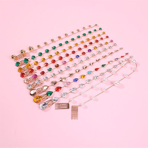 Find Me Creative Imitation Pearl Hair Chain New Fashion Hair