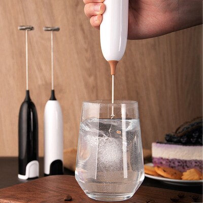 Mini Milk Frother Handheld Foam Maker For Lattes Whisk Coffe