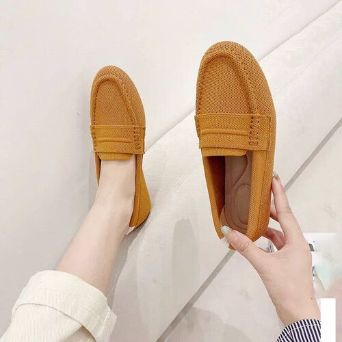 Large Size 34-43 Womens Flat Shoes Soft Sole Anti Slip Casu