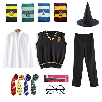 Harry Potter Halloween cosplay costume magic robe cloak