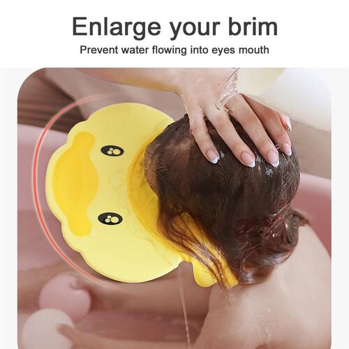 Shower Cap for kids Baby Shower Cap Adjustable Shampoo Bath