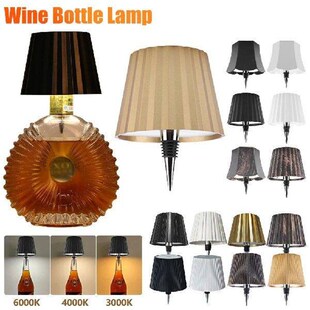 Wine Bottle LED Wireless Table Lamp 3-color Infinitely