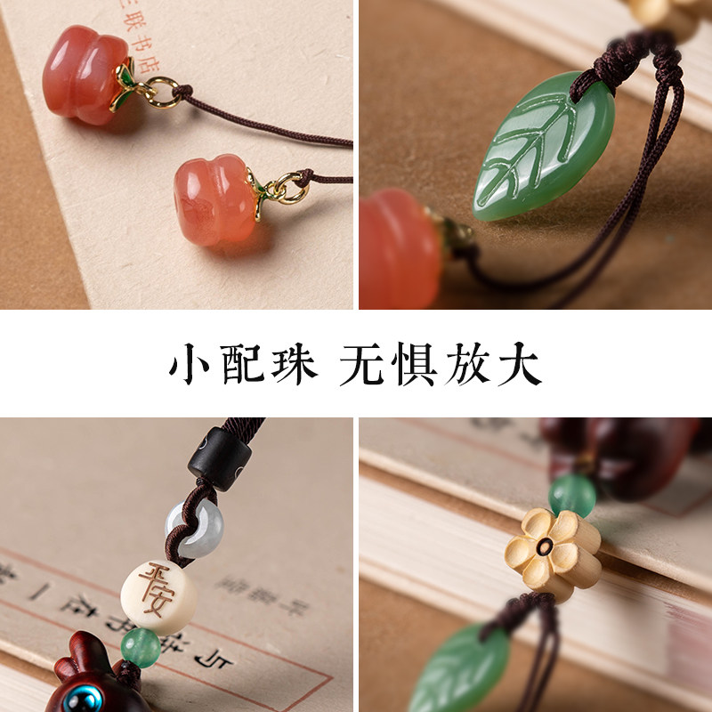 朴房创意紫檀木平安小鹿车载汽车挂件事事如意後照镜车内饰品挂饰,汽车用品/电子/清洗/改装,车挂,淘宝优惠券,粉丝福利购,淘宝优惠卷