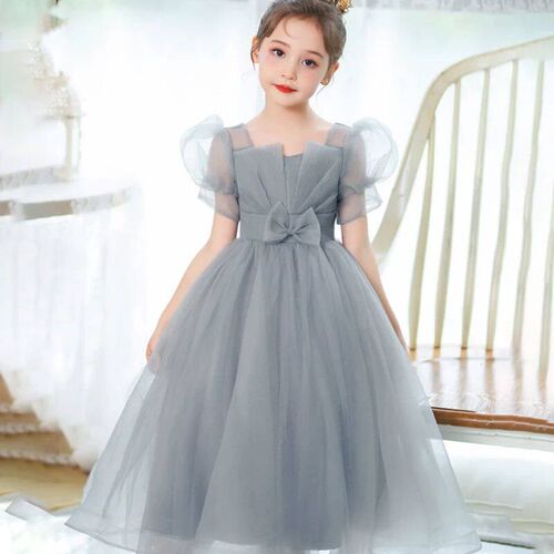 2023 Girls Baptism Princess Dress Luxury Piano Performance L