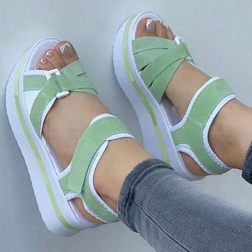 Fashion Womens Summer Sandals Wedge Ladies Shoes Plus Size