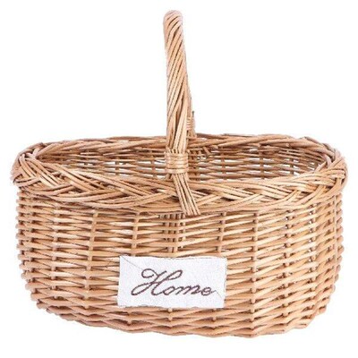Portable Storage Basket Fruit Weaving Picnic Holder