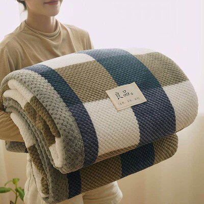 Thick blankets, winter plush sofa blankets Blanket blanket毯