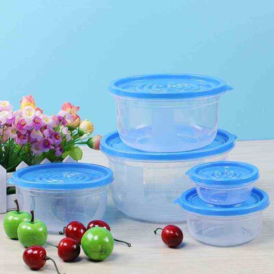 plastic Lunch Box Portable Bowl Food Container Lunchbox