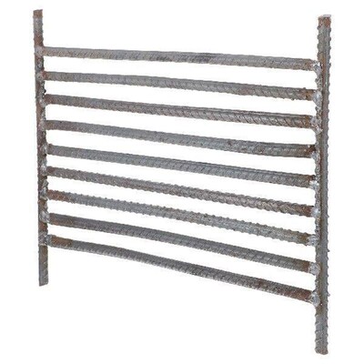 Fireplace Grate Steel Bars Heat Resistant Thickened Design