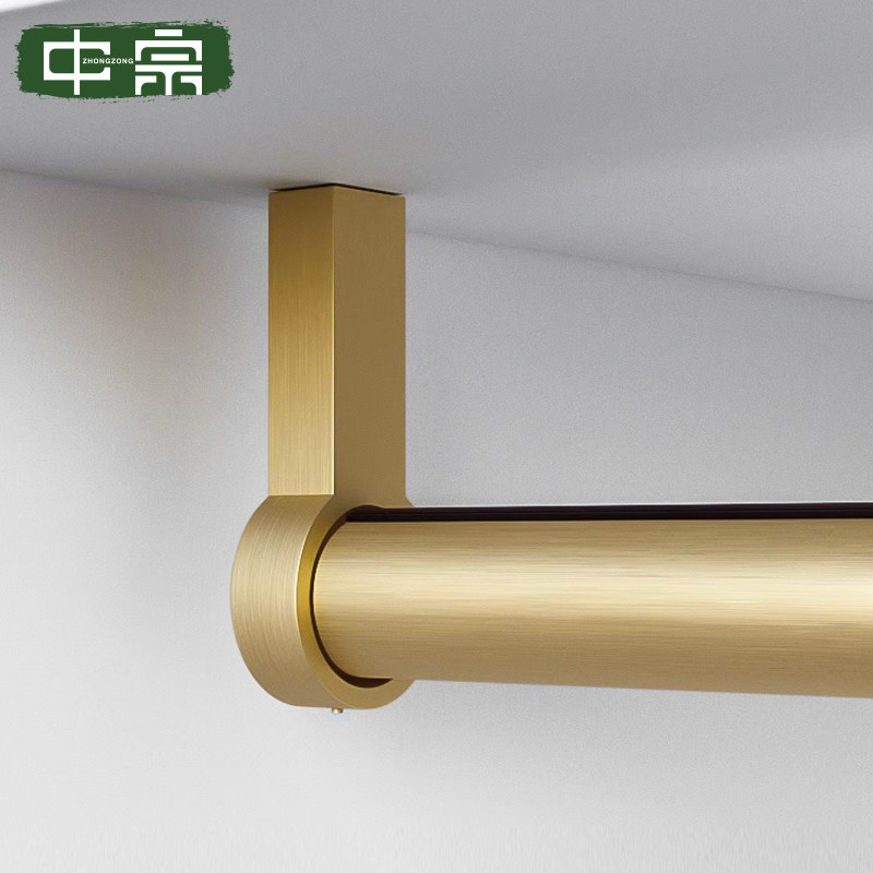 衣柜内挂衣杆顶装圆管圆形衣橱侧装横杆法兰五金配件衣帽间内衣架,基础建材,衣杆,淘宝优惠券,粉丝福利购,淘宝优惠卷