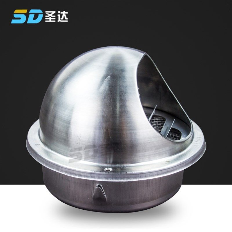 30加厚不锈钢风帽外墙排风口出风通风防雨抽油烟机配件排烟管罩