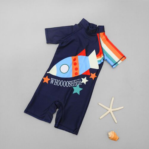 Childrens swimsuit cartoon big eyes cute boy girl baby suns