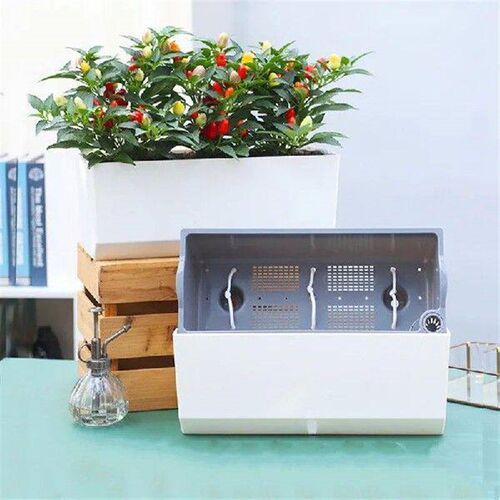 Self-Watering Planter Pots Rectangular Flower Pot New with
