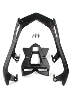 适用于17-23款xmax300铝合金后尾箱架 后货架 后靠背 分体式货架