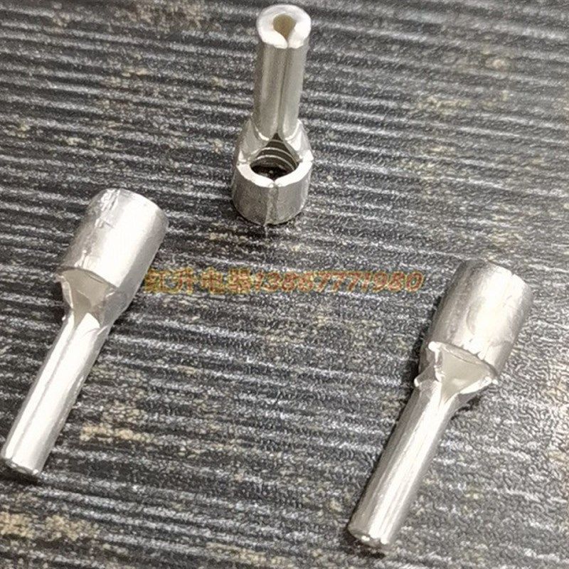 冷压接线端子/接线端头/针形插针 IT10-5 500只/包 紫铜 国标