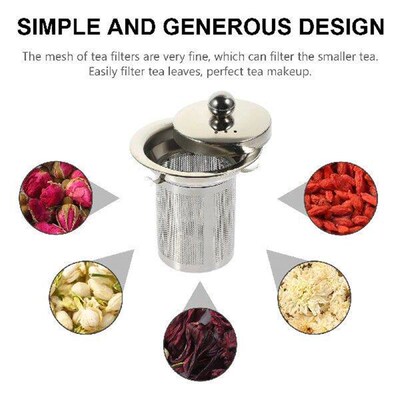 Teapot Strainer Infuser Filter Stainless Steel Residue