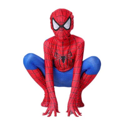 Kid Superhero Cotume Movie Character Fant Oneie Halloween Pa