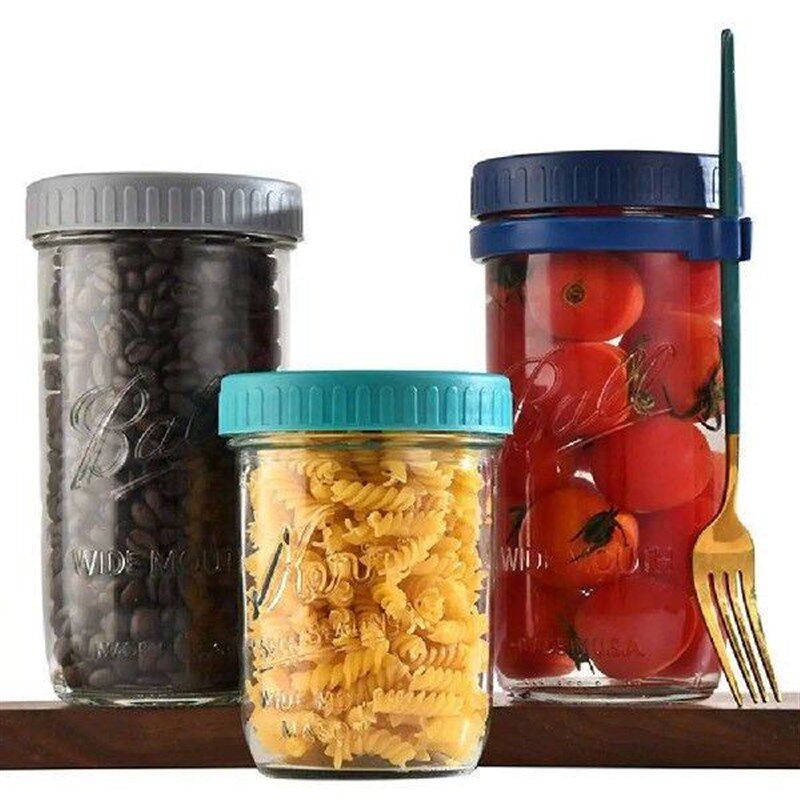 6pcs Leak-proof Kitchen Tool for Wide Mouth Jar Good Seal