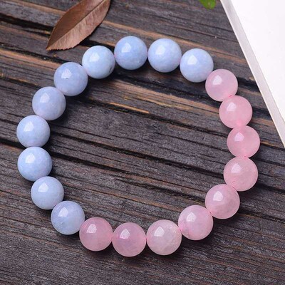 Jingyao Love Career Double Harvest Pink Crystal Aquamarine C