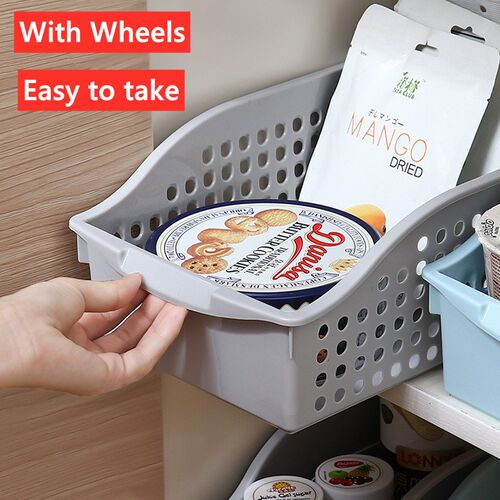 Organize Box Kitchen Sundry Storage Case Desktop Organizer W