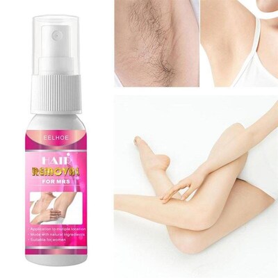 Hair Inhibitor Spray Removal Cream Stop Hair Growth Beard Bi