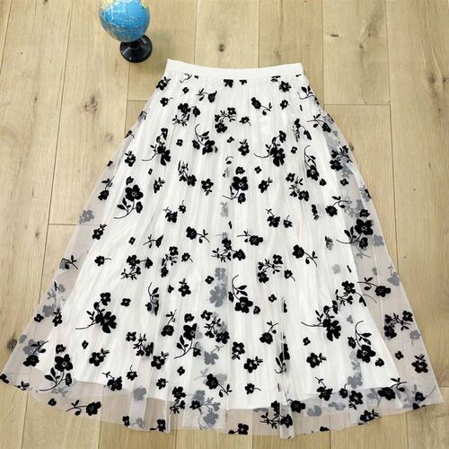 four seasons womens floral midi skirt,womens cloth