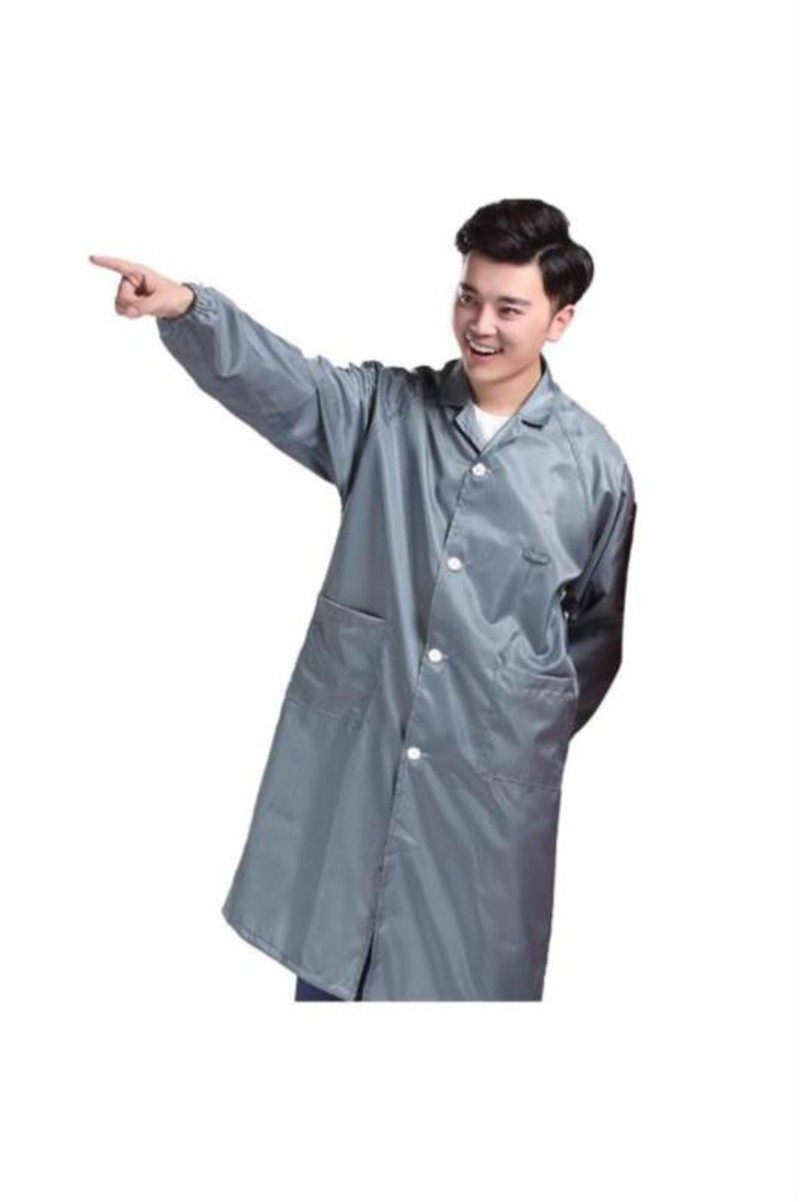 白色中长款蓝色长款无尘衣无尘服带口袋大褂刺绣科研实验室定制,居家日用,防护服,淘宝优惠券,粉丝福利购,淘宝优惠卷