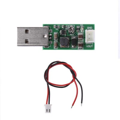7W USB DC 5V To 6V 9V 12V 15V Adjustable Output DC Converter