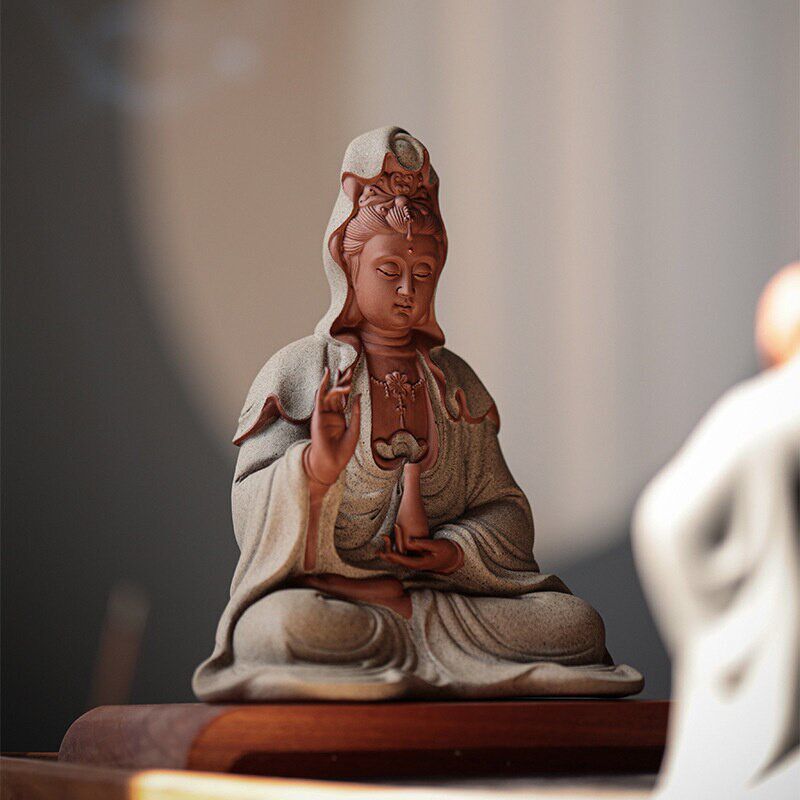 New Chinese Zen Guanyin Bodhisattva/Buddha Statue Decoration图片