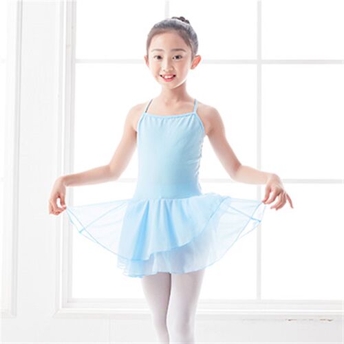 2021 Children Toddler one Piece Solid Leotard F