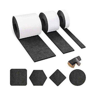 Self Adhesive Felt Polyester Felt Strip Roll Furniture Felt