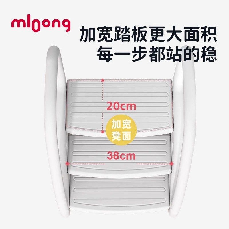 曼龙宝宝洗手台台阶凳儿童垫脚凳洗脸增高扶手凳楼梯阶梯凳洗漱台,住宅家具,玩具椅/踩脚凳,淘宝优惠券,粉丝福利购,淘宝优惠卷