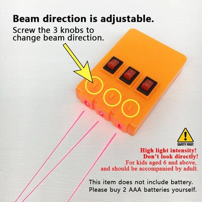 Optical Experiment Kit Optical Lenses Convex Concave Lens Li