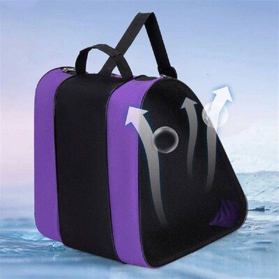 Roller Skate Bag Ice Skate Shoes Bag Adjustable Strap